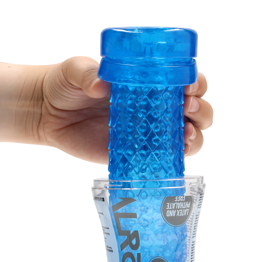 Easy Rider - Textured Masturbator - Blue - Image 6