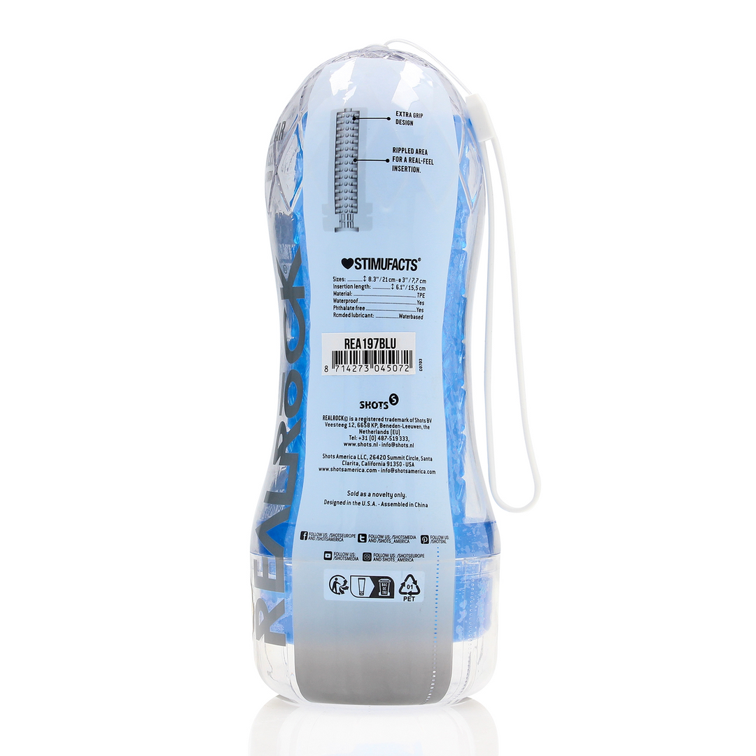 Easy Rider - Textured Masturbator - Blue - Image 2