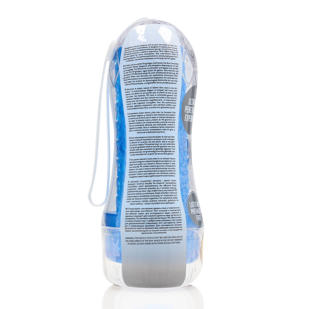 Easy Rider - Textured Masturbator - Blue - Image 3