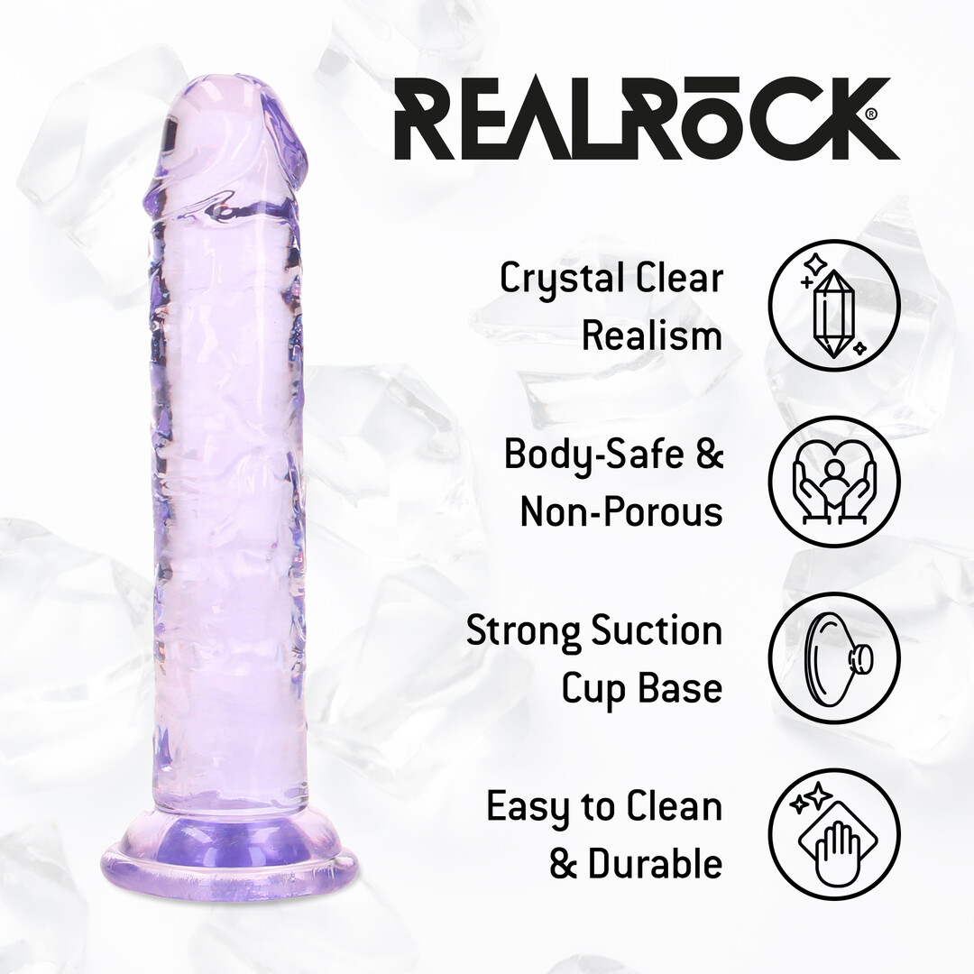 Realistic Dildo - 5 / 12,7 cm - Purple - Image 6