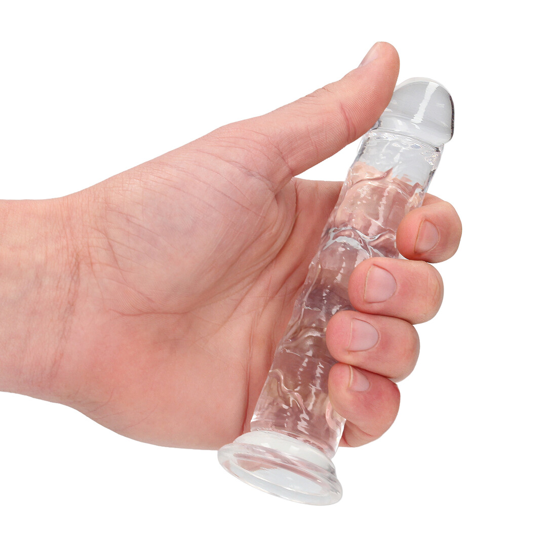 Realistic Dildo - 5 / 12,7 cm - Transparent - Image 8