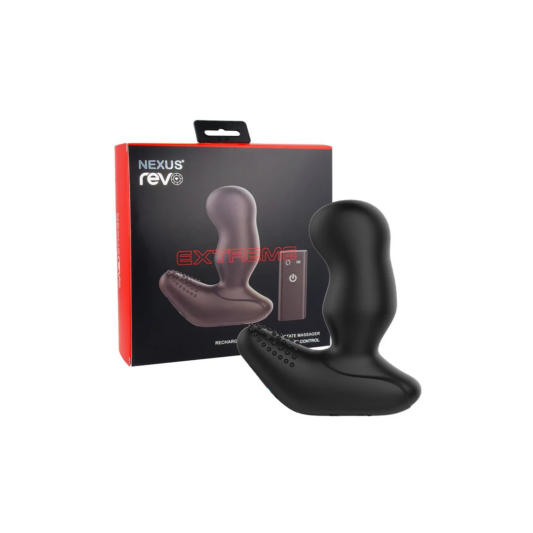 REVO EXTREME Waterproof Remote Control Rotating Prostate Massage