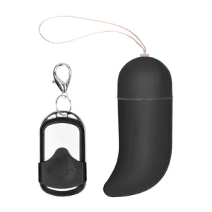 Wireless Vibrating G-Spot Egg - Big - Black
