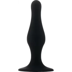 Butt Plug with Suction Cup - Medium - Black