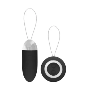 Luca - Rechargeable Remote Control Vibrating Egg - Black
