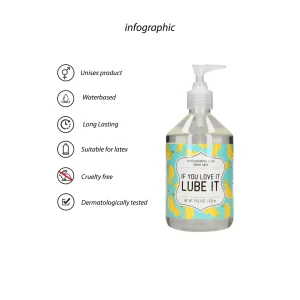 Masturbation Lube - IF YOU LOVE IT LUBE IT - 500 ml - as described