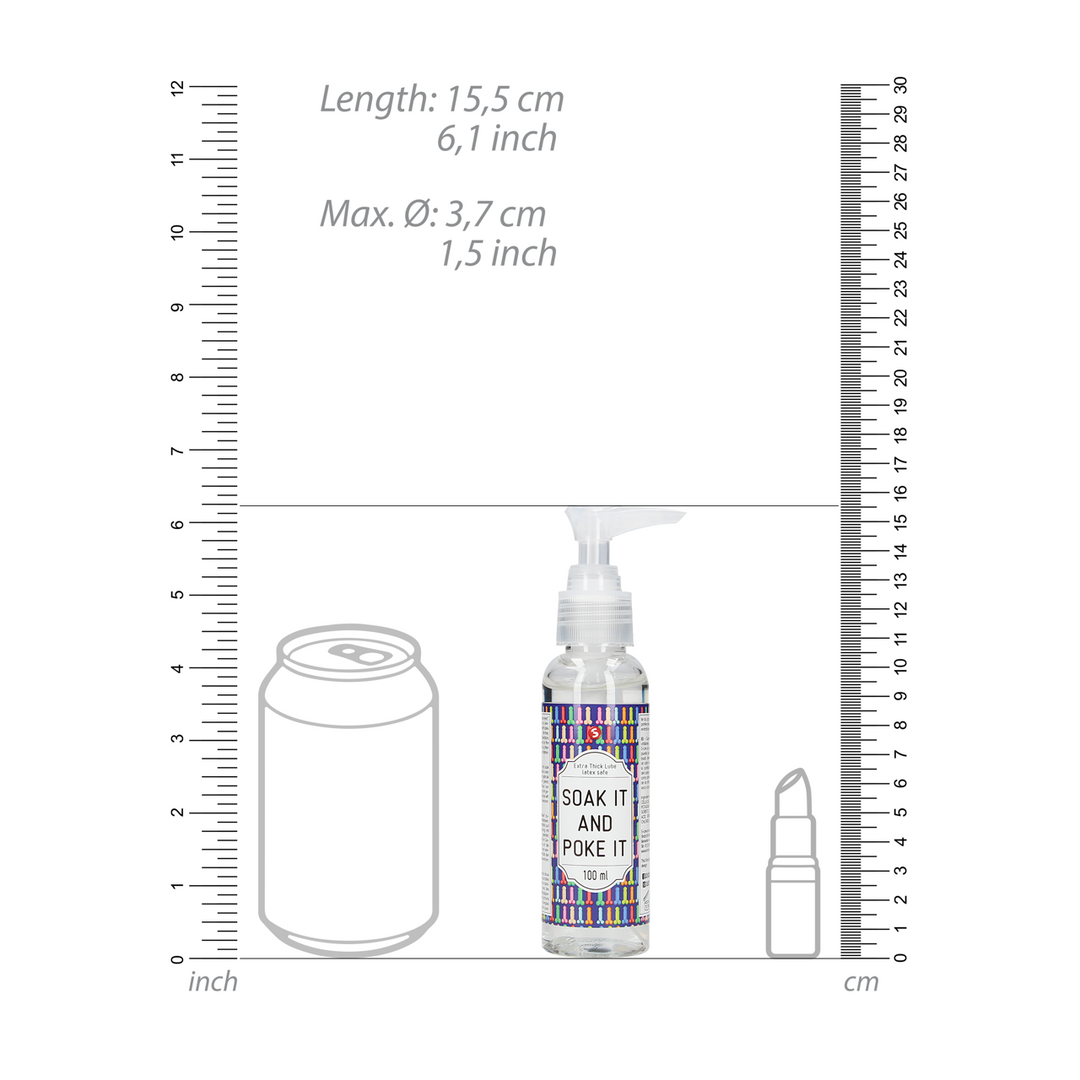 Soak It And Poke It - Extra Thick Lubricant - 3 fl oz / 100 ml - Image 4