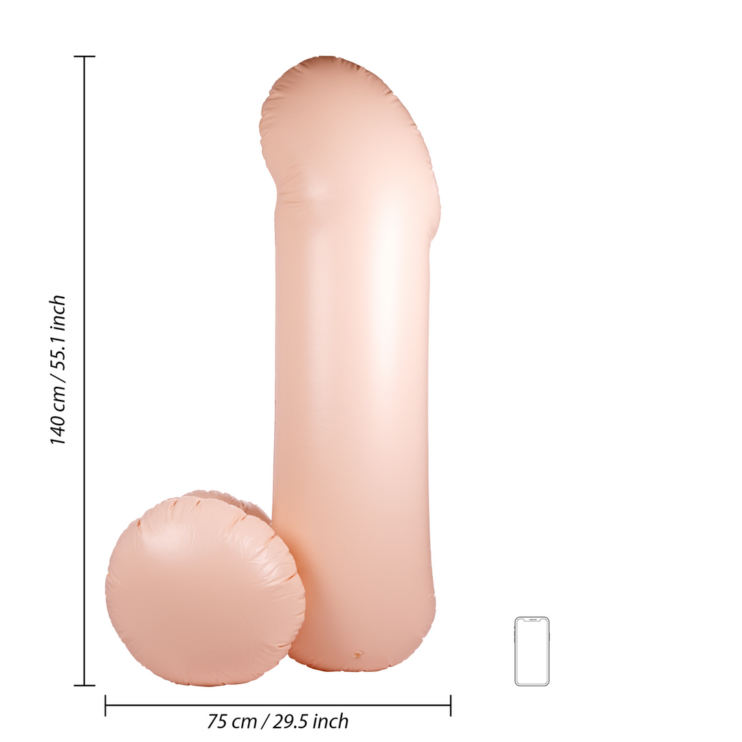 Blow-up Dick - 55''/ 140 cm - Flesh - Image 10