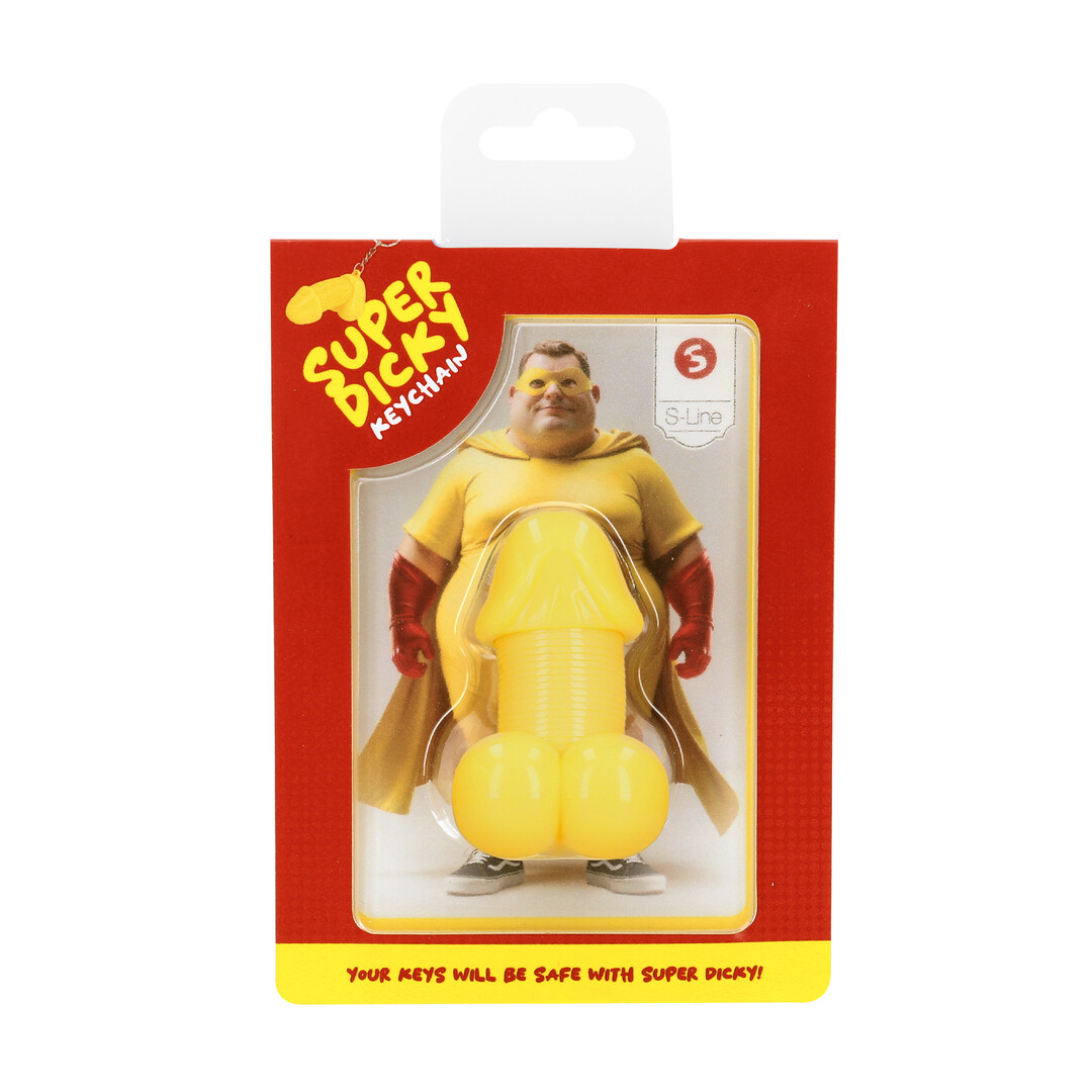 Super Dicky - Keychain - Yellow - Image 2