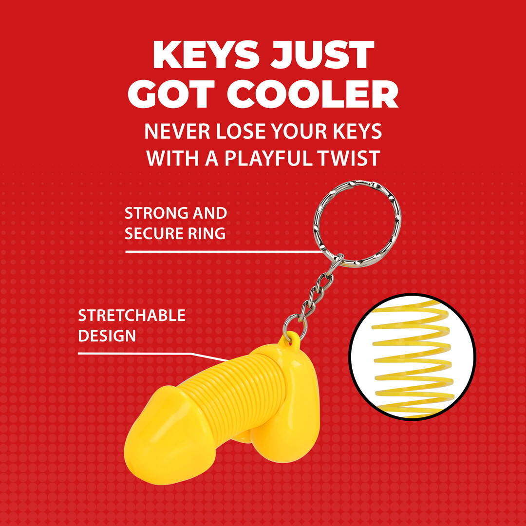 Super Dicky - Keychain - Yellow - Image 5