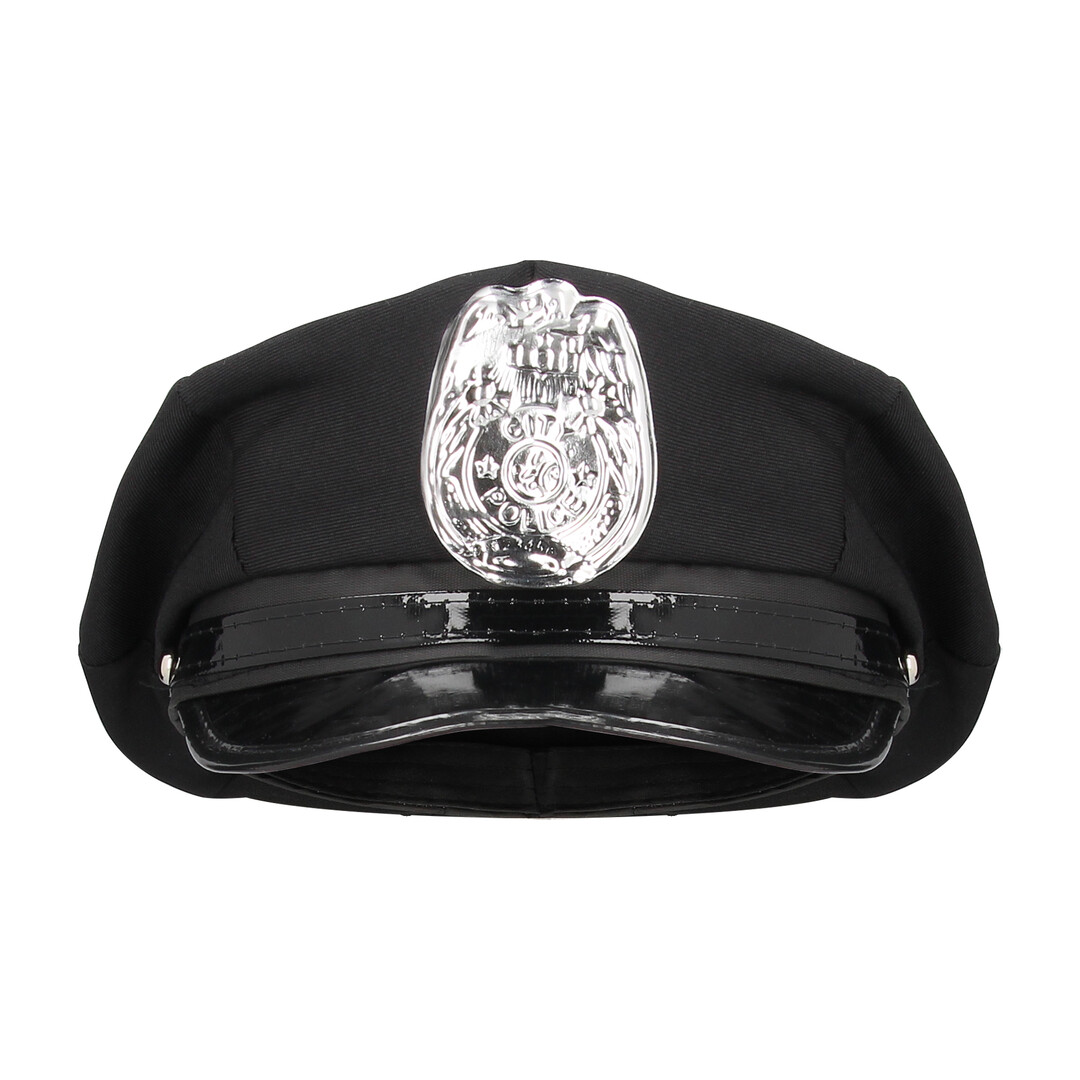 Police Costume - S/M - Black - Image 4