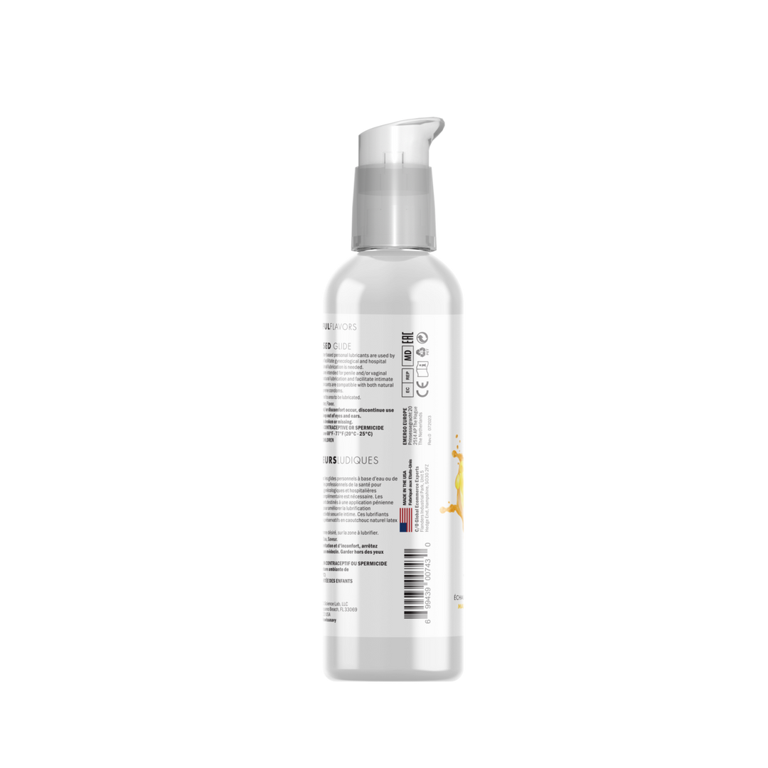 4 in 1 Playful Flavors - Lubricant with Mango Flavor - 4 fl oz / 118 ml - Image 3