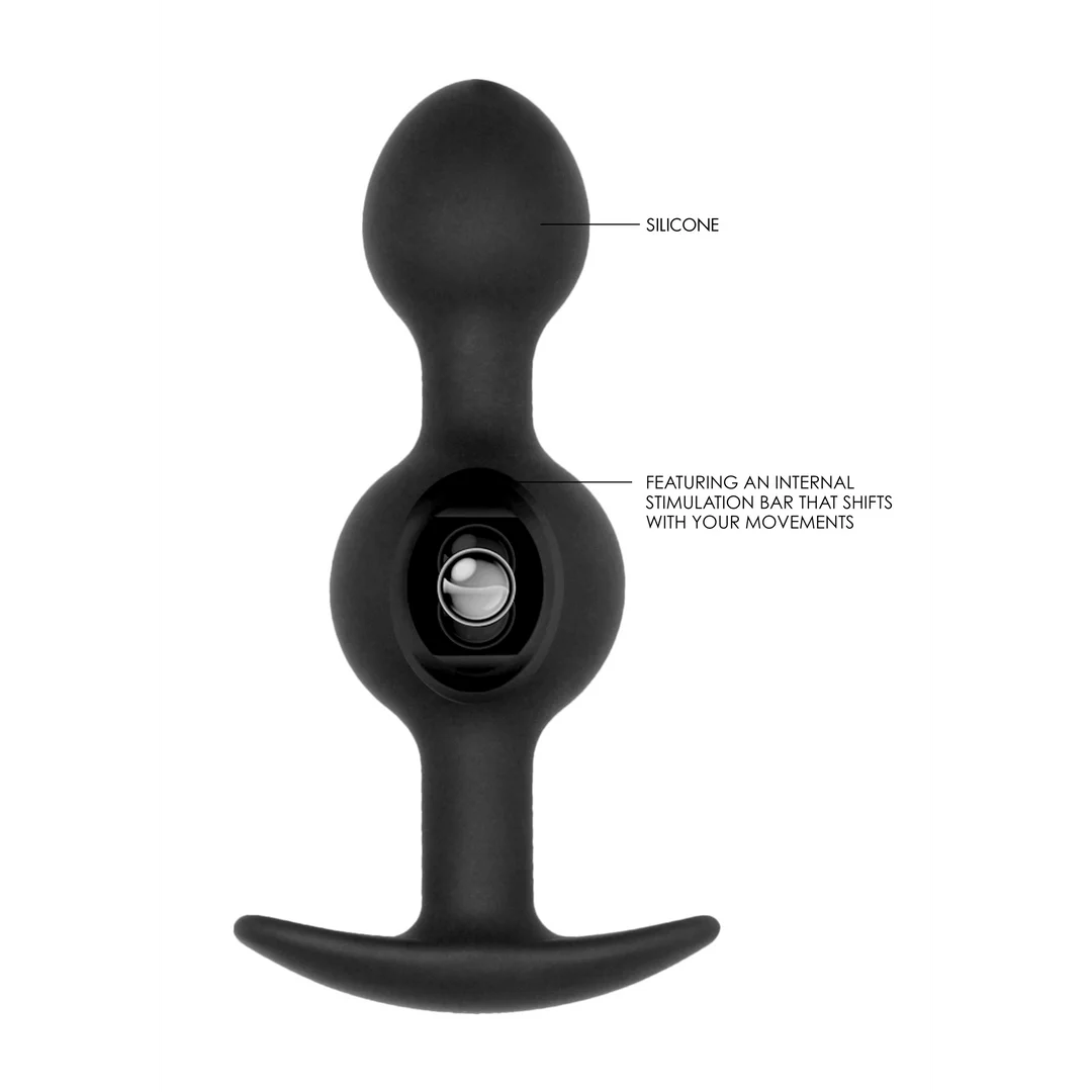 N0. 90 - Self Penetrating Butt Plug - Black