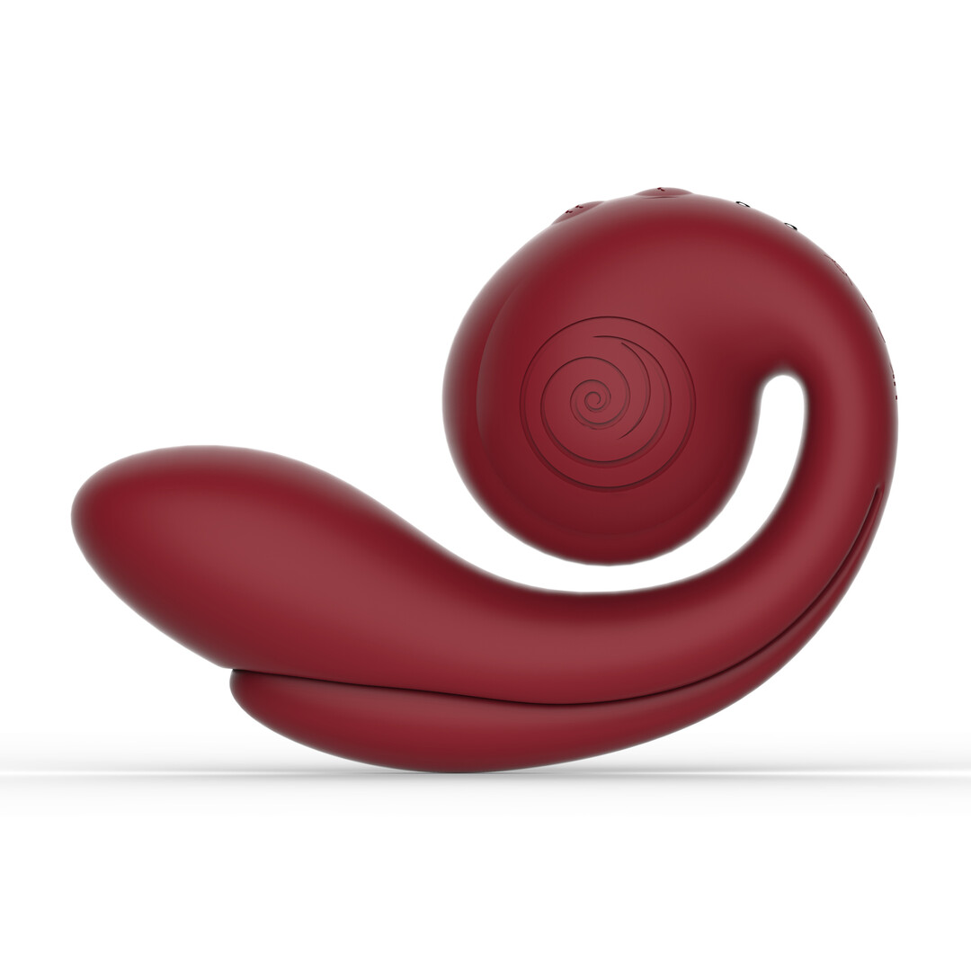 GIZI Pro - Triple Stimulator - Bordeaux - Image 4