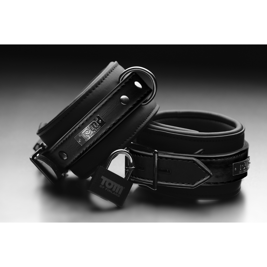 Neoprene Handcuffs with Lock - Image 4