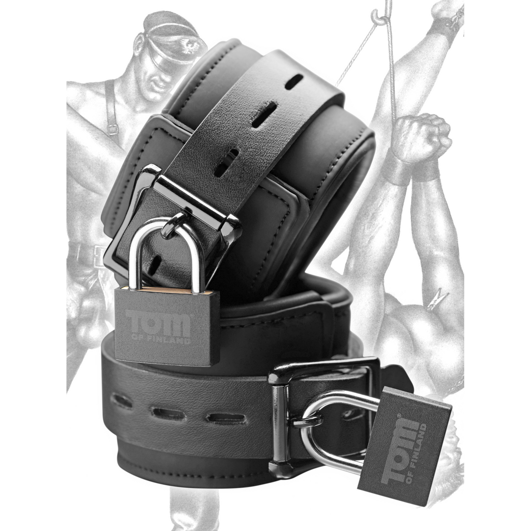 Neoprene Handcuffs with Lock - Image 6