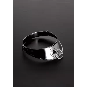 Locking Men's Collar with Ring (15")