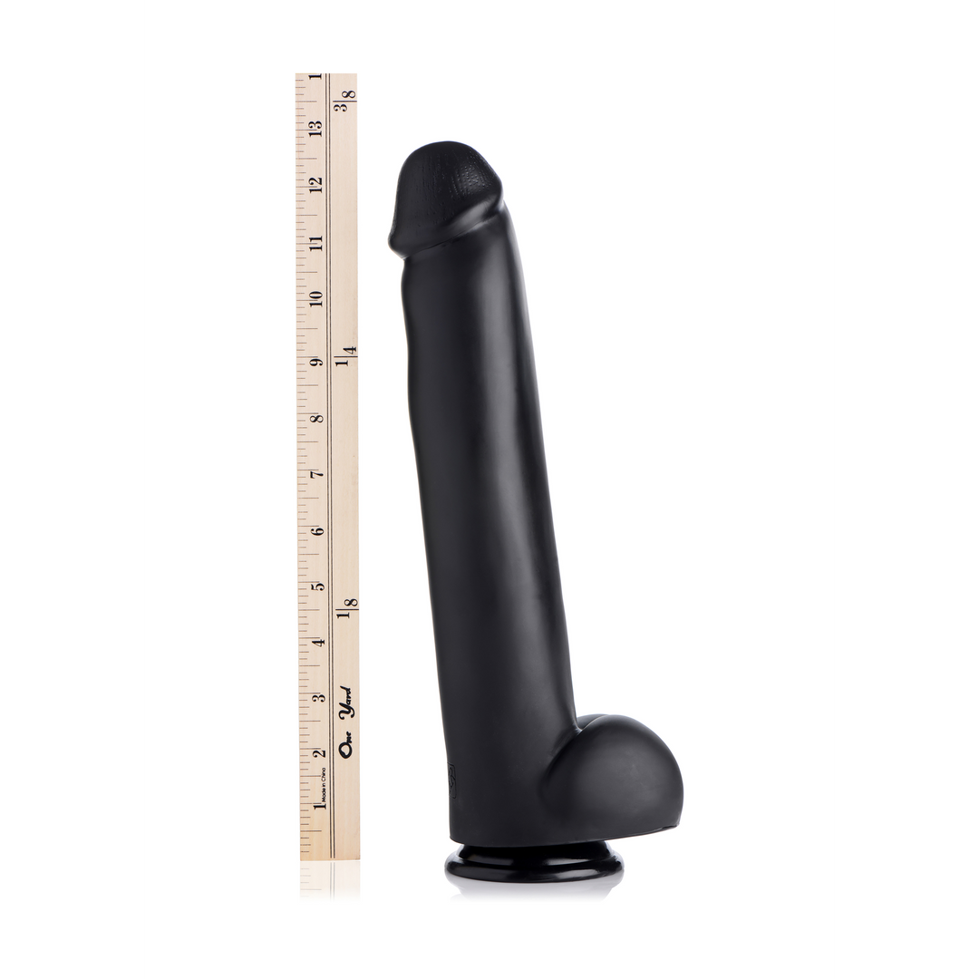 The Master - Dildo with Suction Cup - Black - Image 6