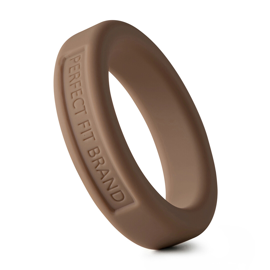 Silicone Hefty Ring Classic - Cockring - 1.4 / 3,6 cm - Skintone 3 - Image 3