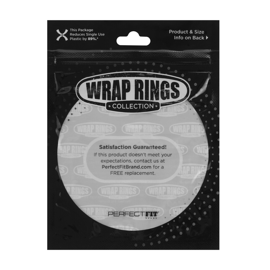 Silicone Hefty Wrap Ring - Cockring - 12 / 30,5 cm - Skintone 3 - Image 2