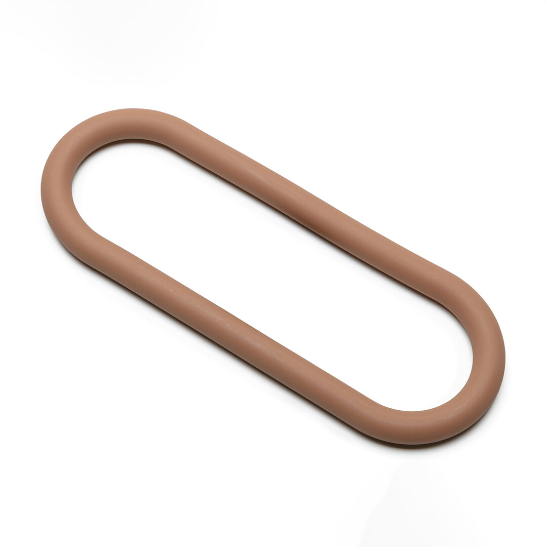Silicone Hefty Wrap Ring - Cockring - 12 / 30,5 cm - Skintone 3 - Image 3