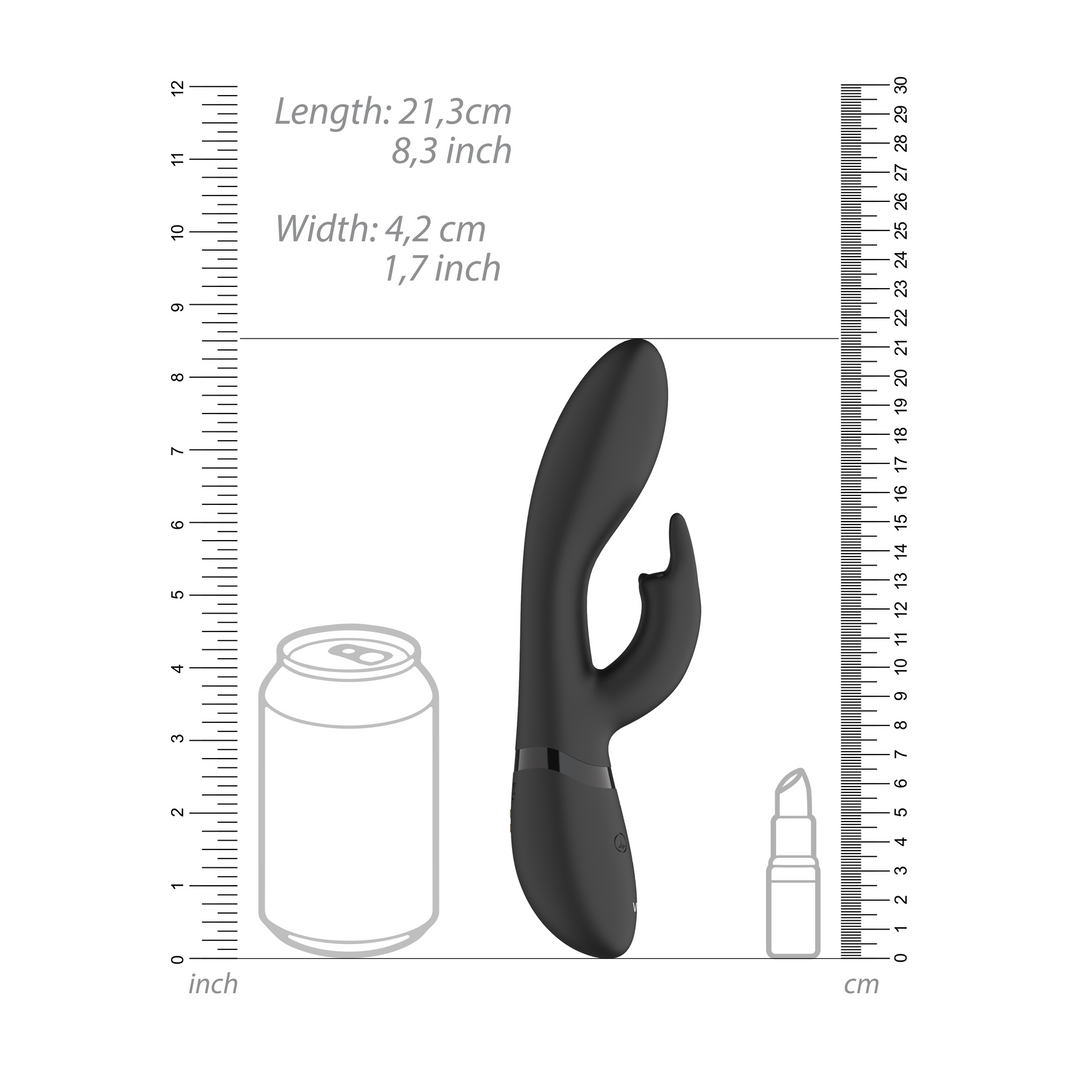 Zosia - Classic G-Spot Rabbit - Black - Image 10