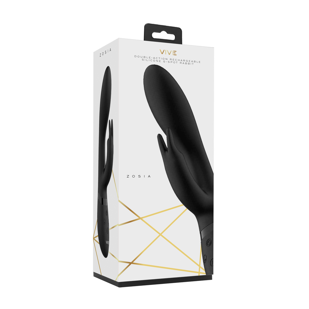 Zosia - Classic G-Spot Rabbit - Black - Image 2
