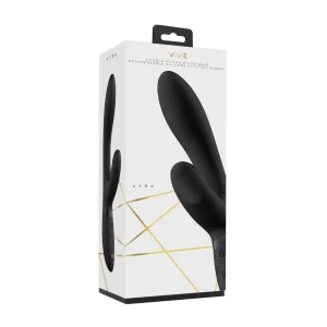 Kyra - Pulse Clitoral Rabbit - Black - black