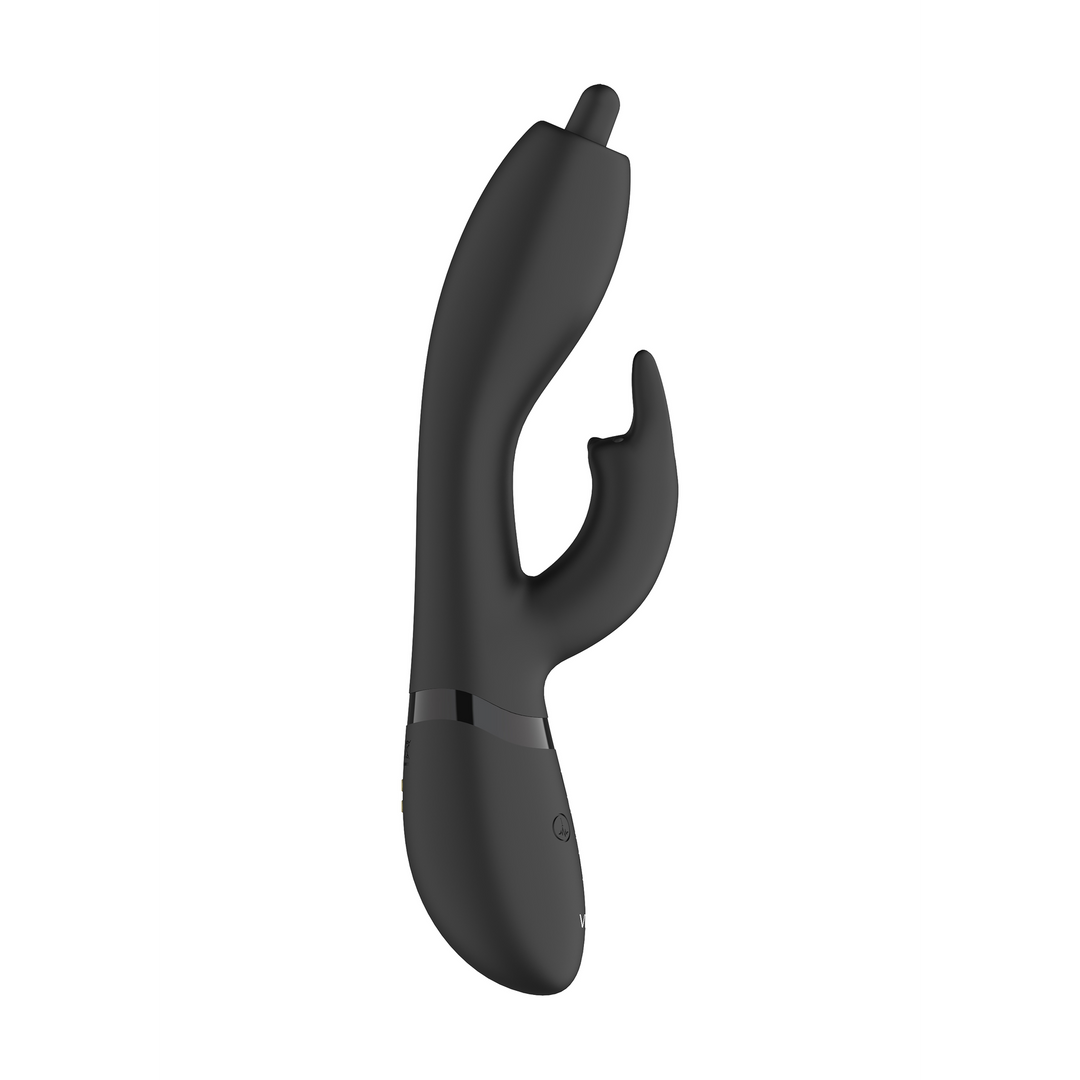 Nilo - Pinpoint Rotating G-spot Rabbit - Black - Image 6