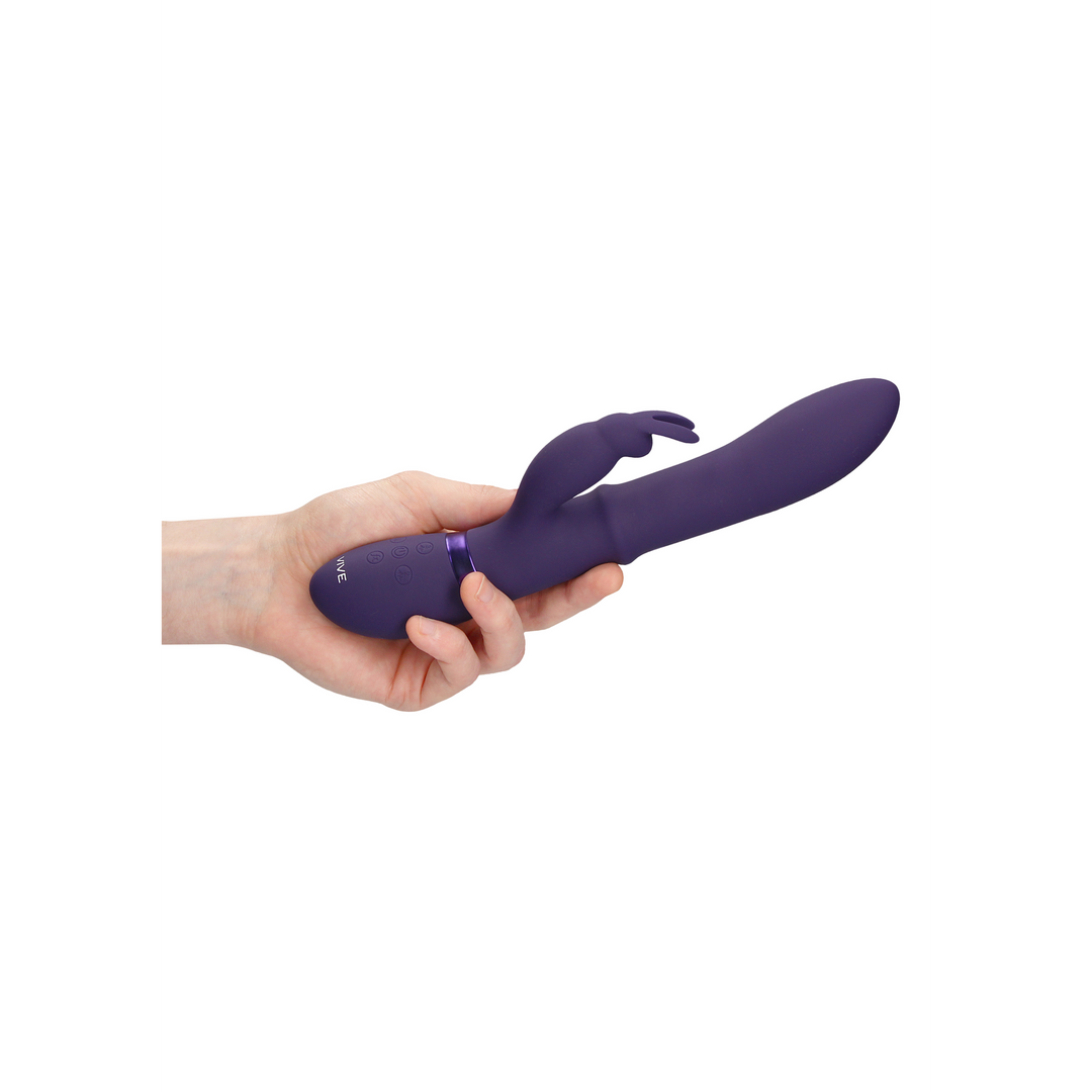Halo - Ring Rabbit Vibrator - Purple - Image 12