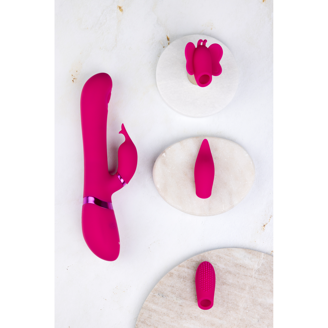 Etsu - Pulse Wave G-Spot Rabbit Clitoral Stimulator - Pink - Image 6