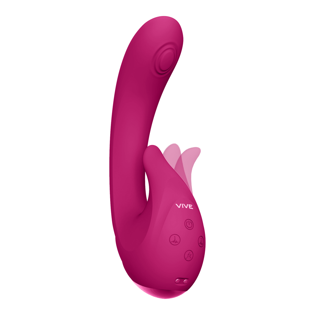 Miki - Pulse Wave Flickering G-Spot Vibrator - Pink - Image 7