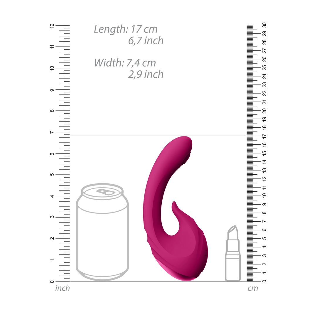 Miki - Pulse Wave Flickering G-Spot Vibrator - Pink - Image 8
