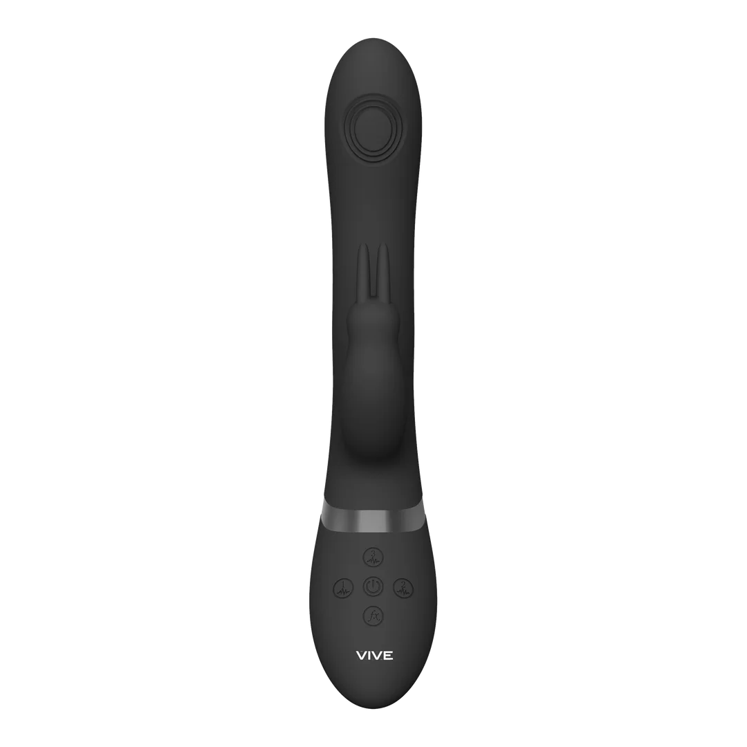 Rini - Pulse Wave & Vibrating Double Penetration Rabbit