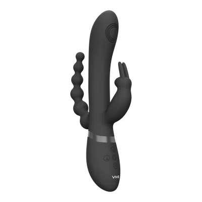 Rini - Pulse Wave & Vibrating Double Penetration Rabbit