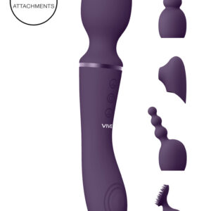 Nami - Pulse Wave  Vibrating Wand - Purple