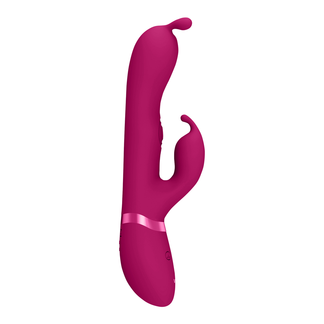 Gada - Vibrating Bunny Ear G-Spot Rabbit with Pulse Wave Shaft - Image 4