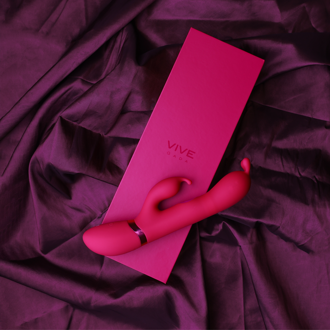 Gada - Vibrating Bunny Ear G-Spot Rabbit with Pulse Wave Shaft - Image 6