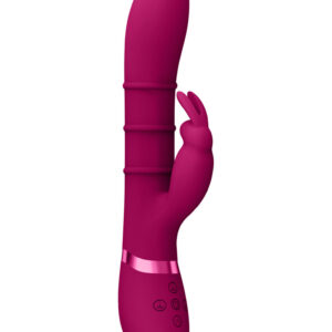 Sora - Up  Down Stimulating Rings, Vibrating G-Spot Rabbit - Pink